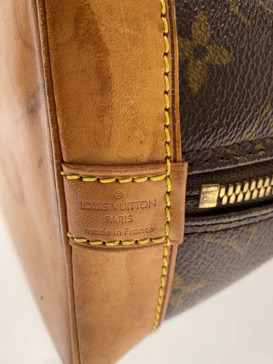 LOUIS VUITTON 1) Alma Monogram Canvas PVC BRW M51130 5