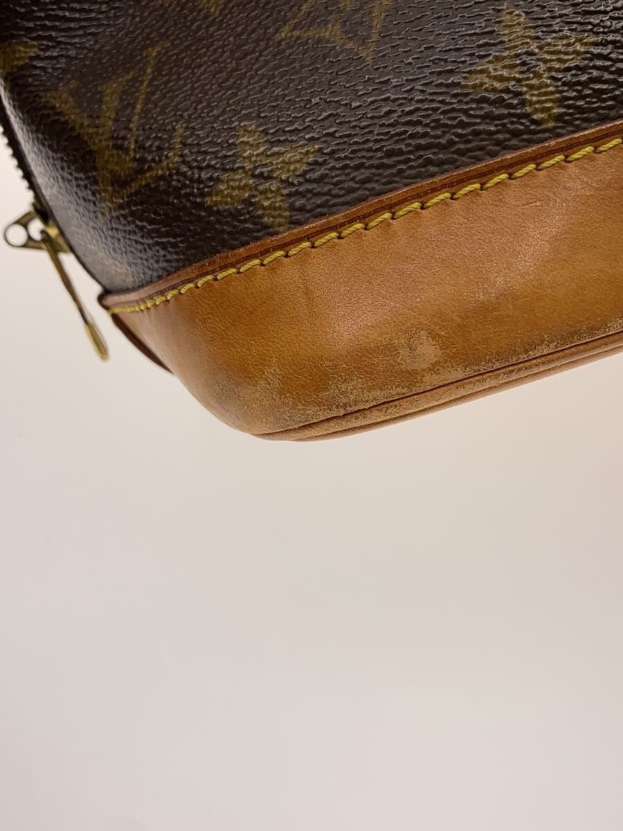 LOUIS VUITTON 1) Alma Monogram Canvas PVC BRW M51130 7