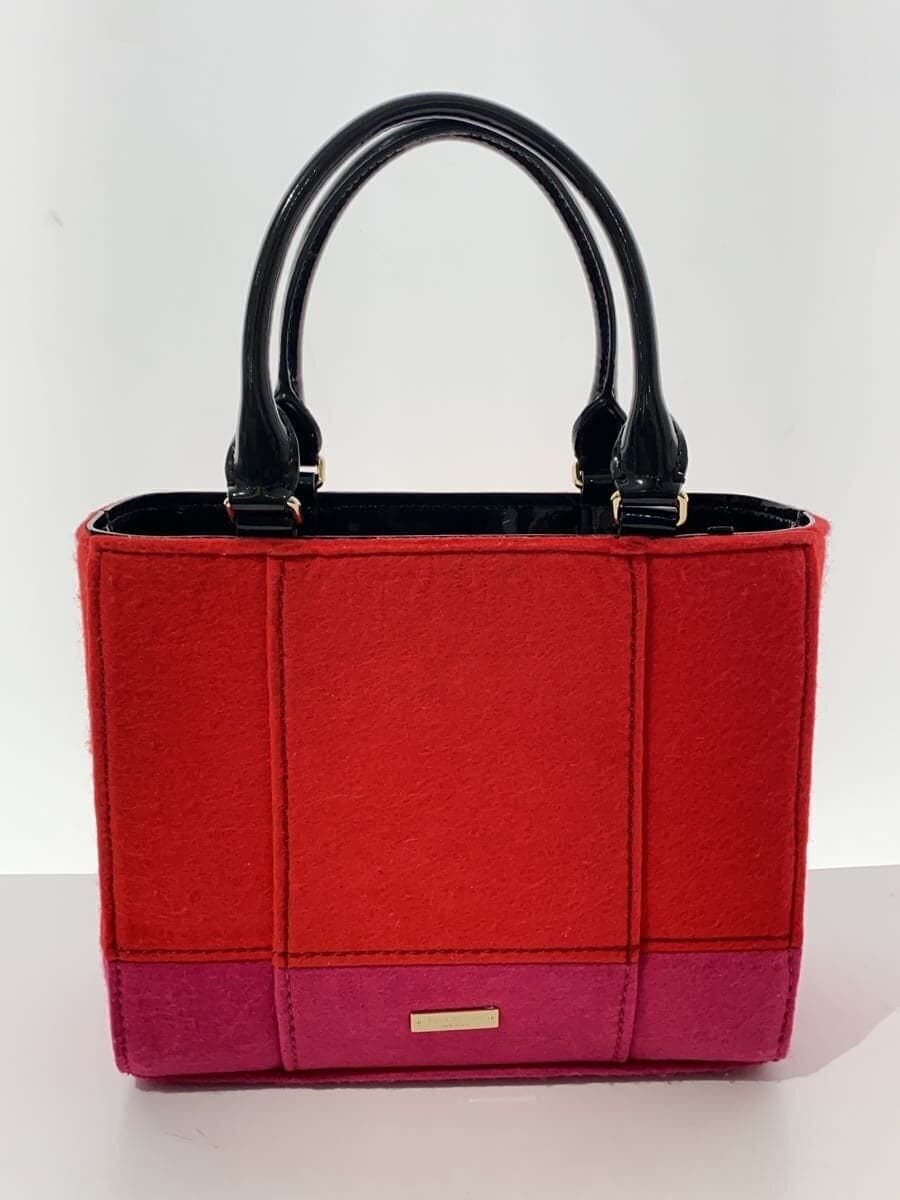 kate spade new york Felt Tote Bag RED PXRU4460 3