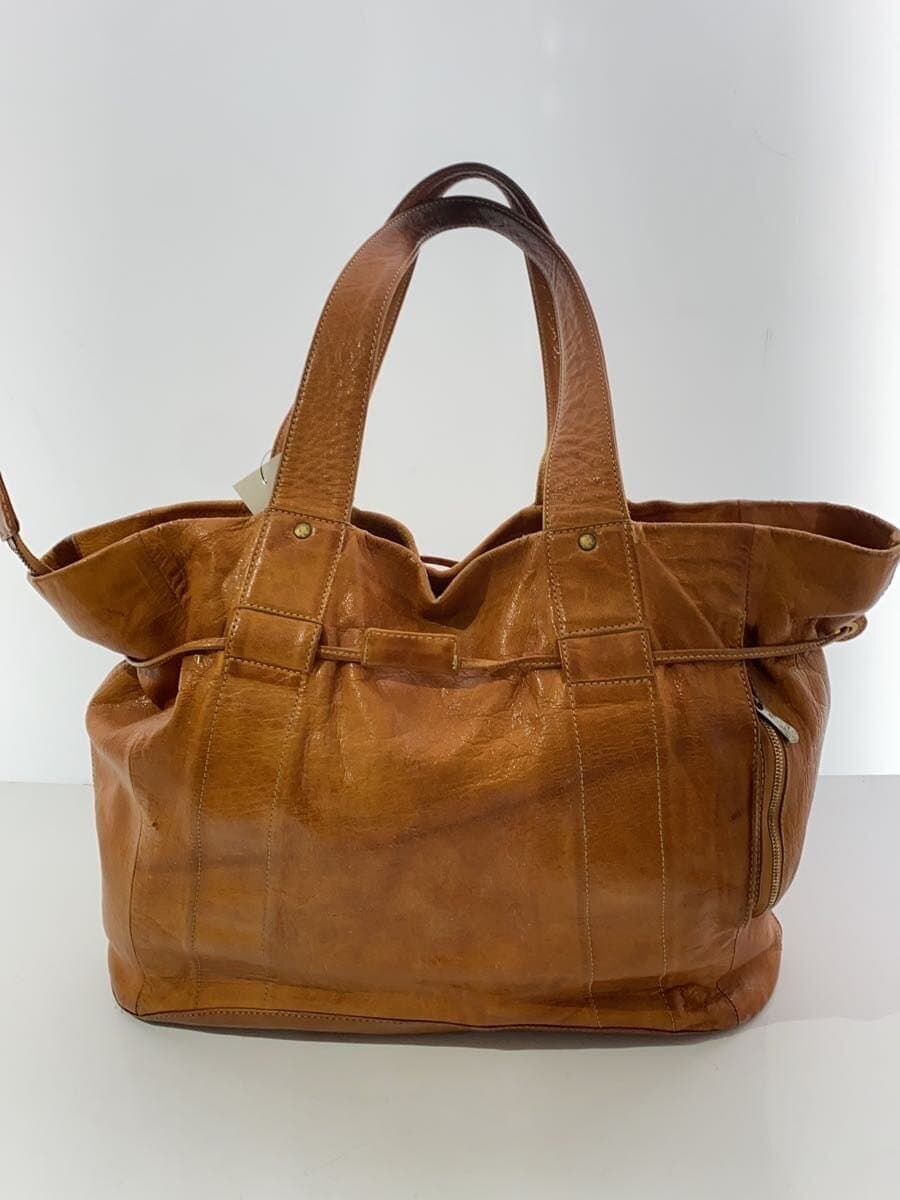 GENTEN Tote Bag Leather BRW 3