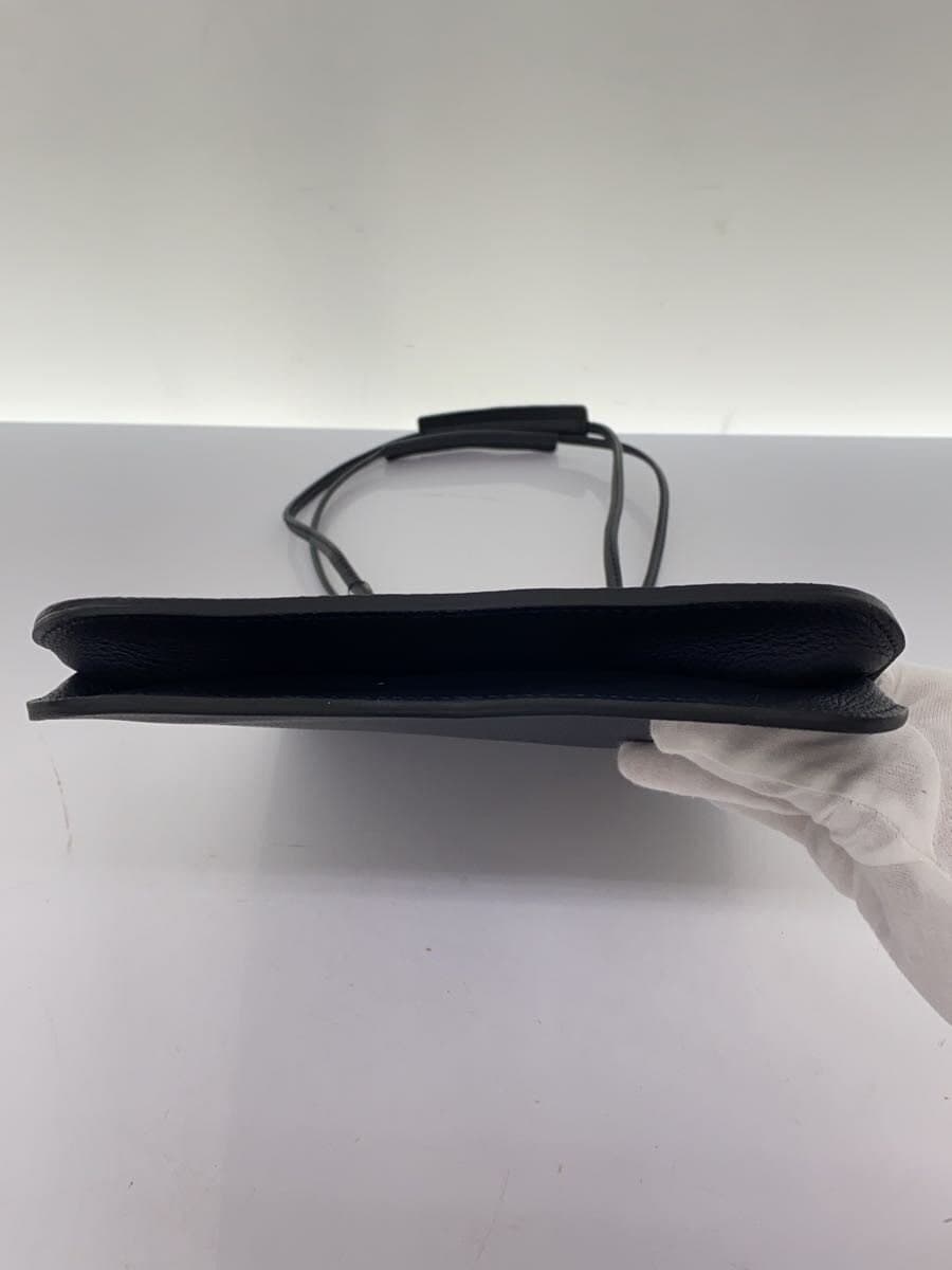 TOMOEUTILITY UB Shoulder Bag Cowhide Leather Navy 4