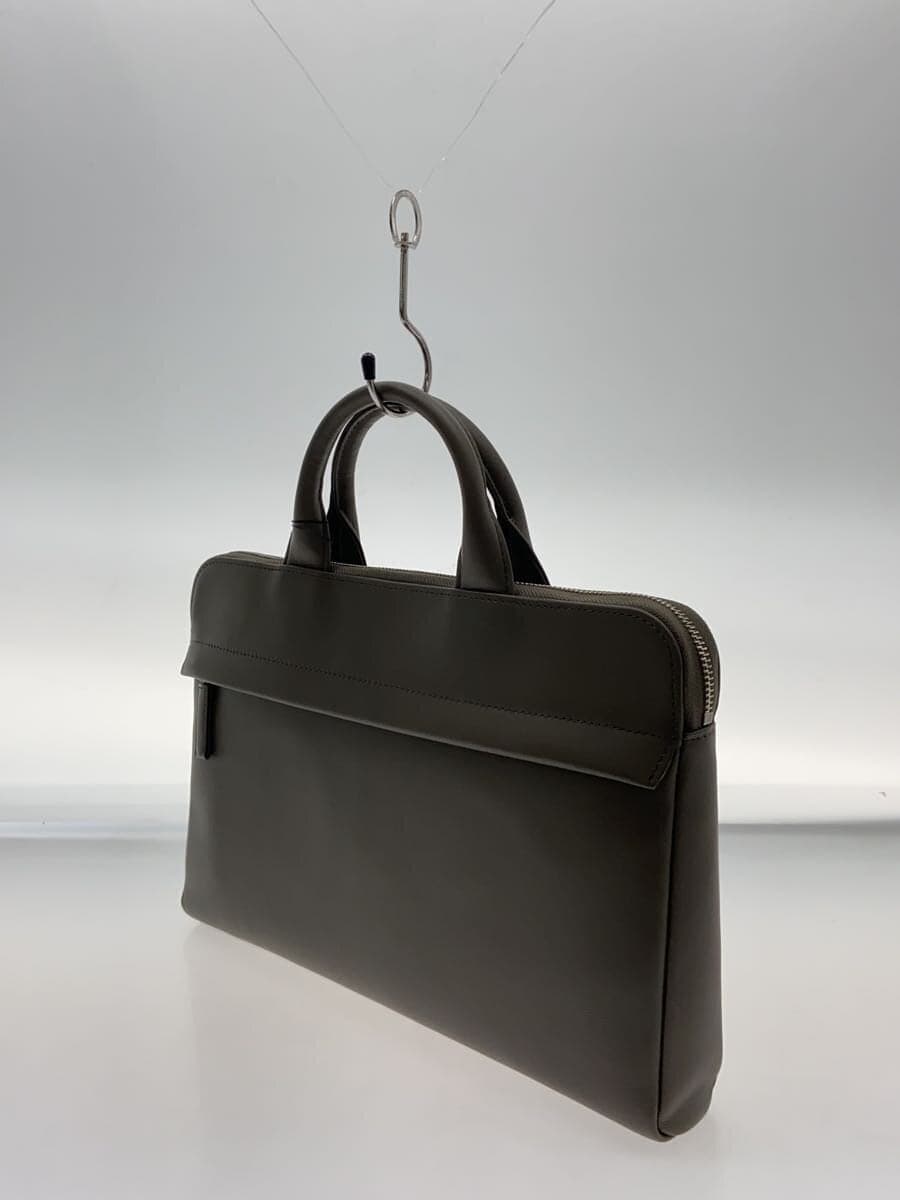 TRION Briefcase Cowhide GRY SA111 2