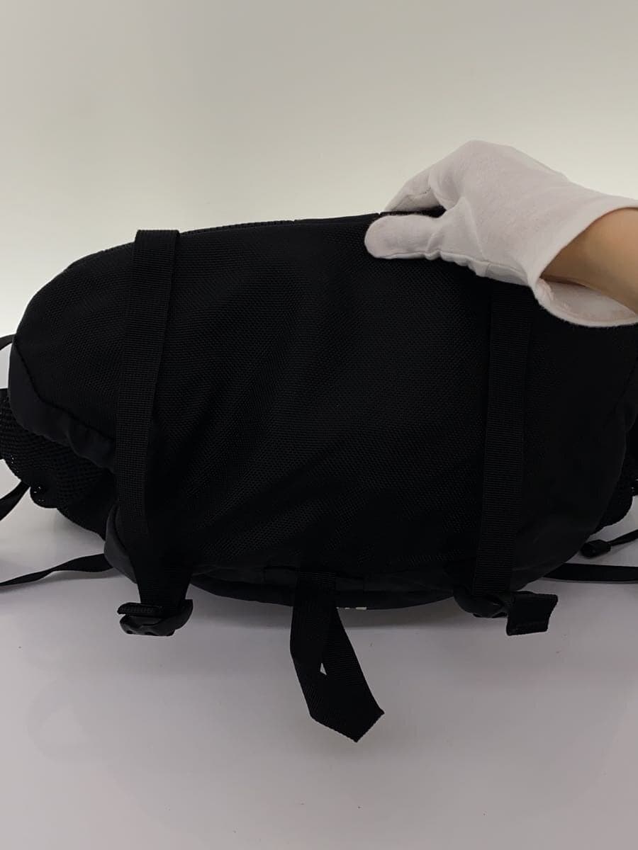 THE NORTH FACE BIG SHOT Backpack Nylon Black Scuffs and pilling on the back 4