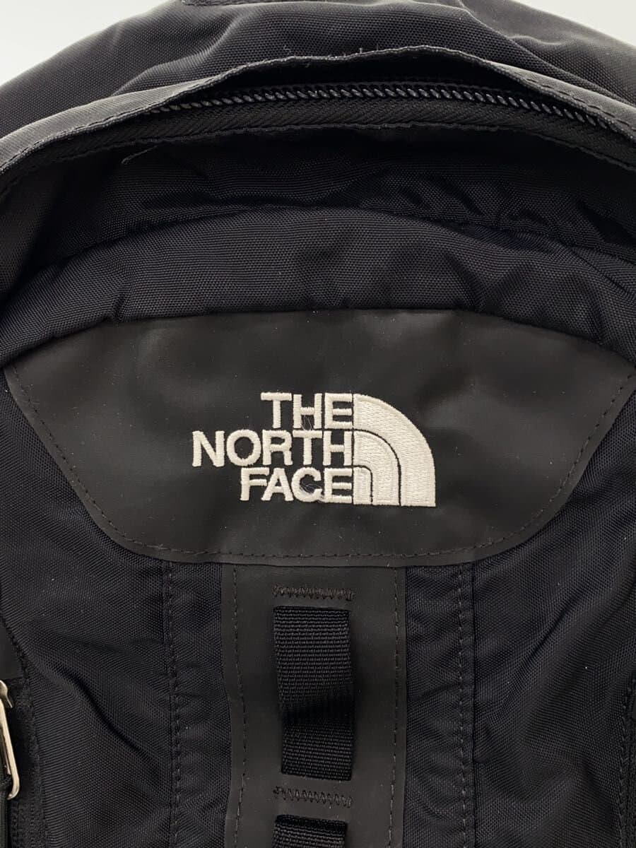 THE NORTH FACE BIG SHOT Backpack Nylon Black Scuffs and pilling on the back 5