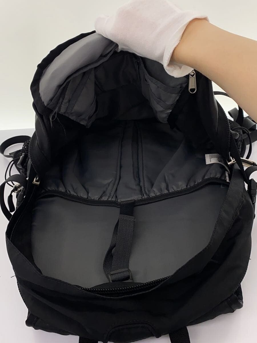 THE NORTH FACE BIG SHOT Backpack Nylon Black Scuffs and pilling on the back 6