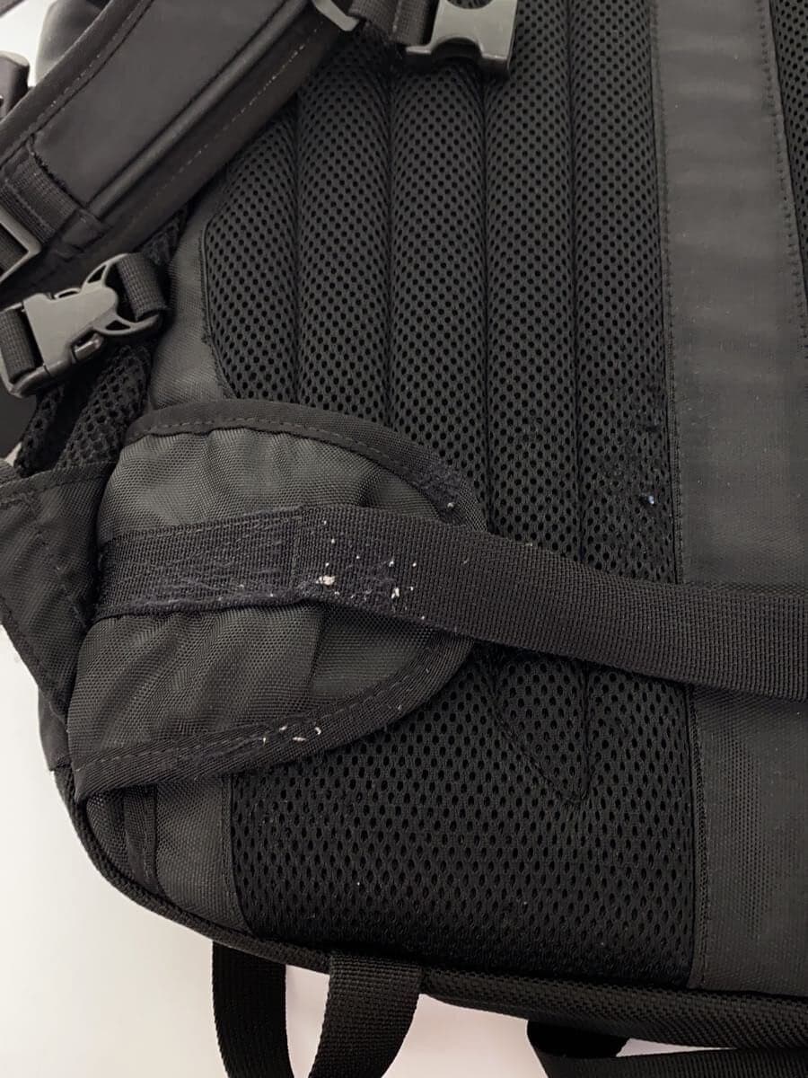 THE NORTH FACE BIG SHOT Backpack Nylon Black Scuffs and pilling on the back 7