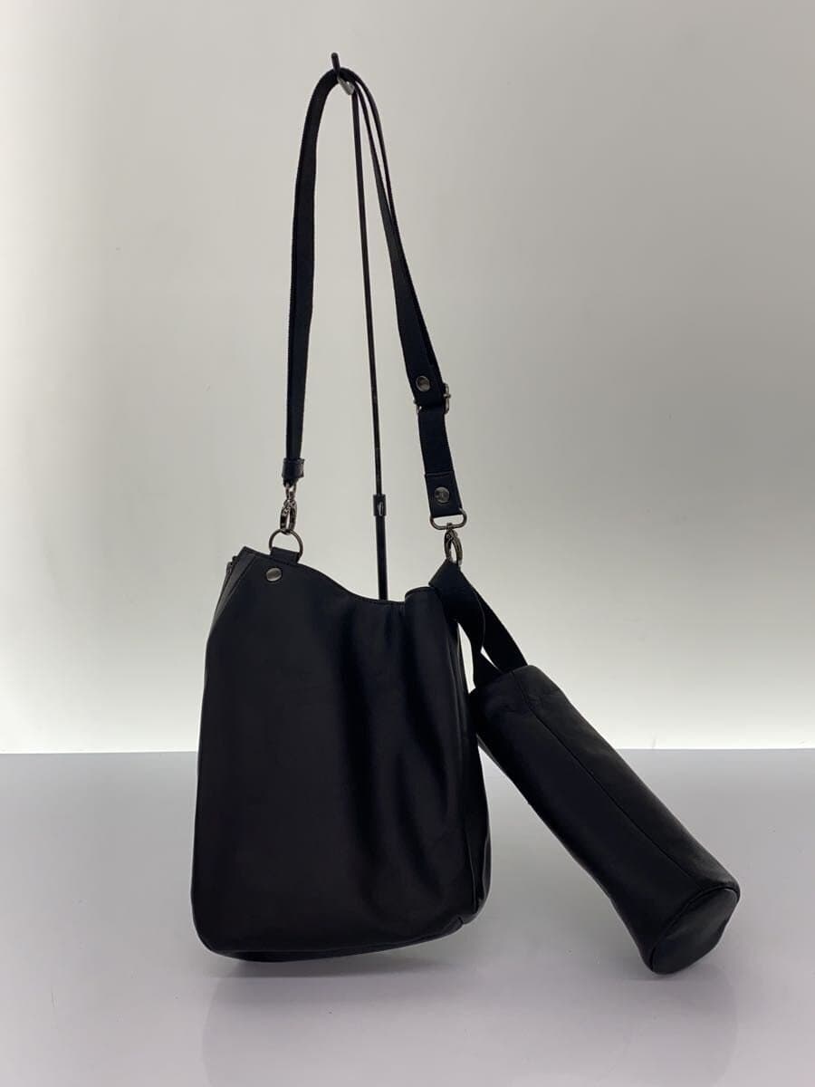 KLONBAINBRIDGE SHOULDER BAG Shoulder Bag Cowhide Leather BLK 3