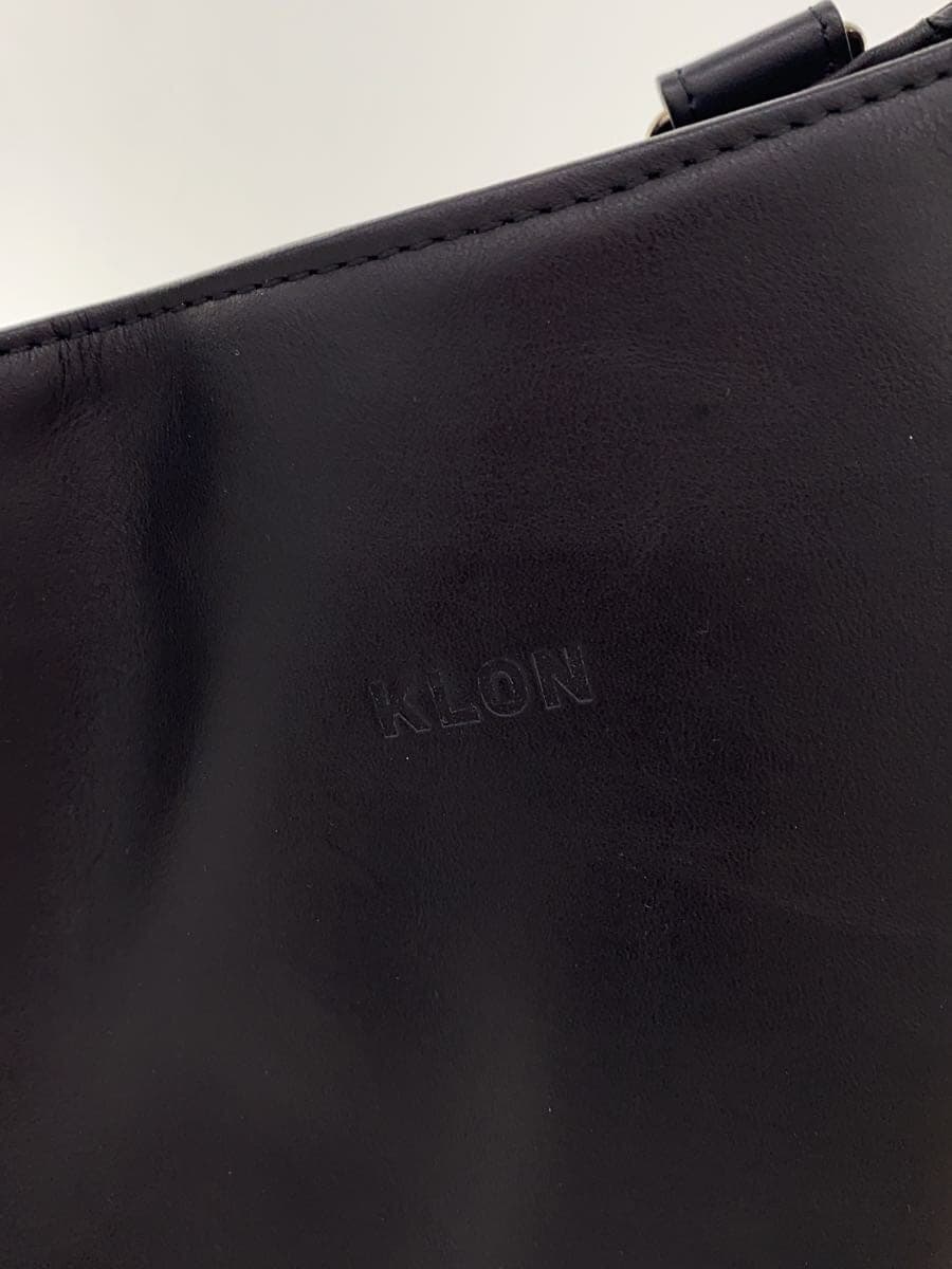 KLONBAINBRIDGE SHOULDER BAG Shoulder Bag Cowhide Leather BLK 5