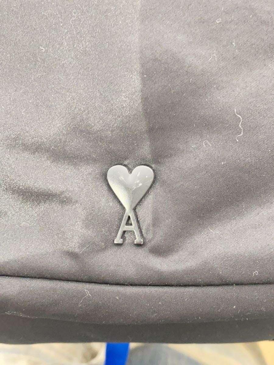 AMI PARIS2-Way Bag Nylon BLK ULL507.AW0021 5