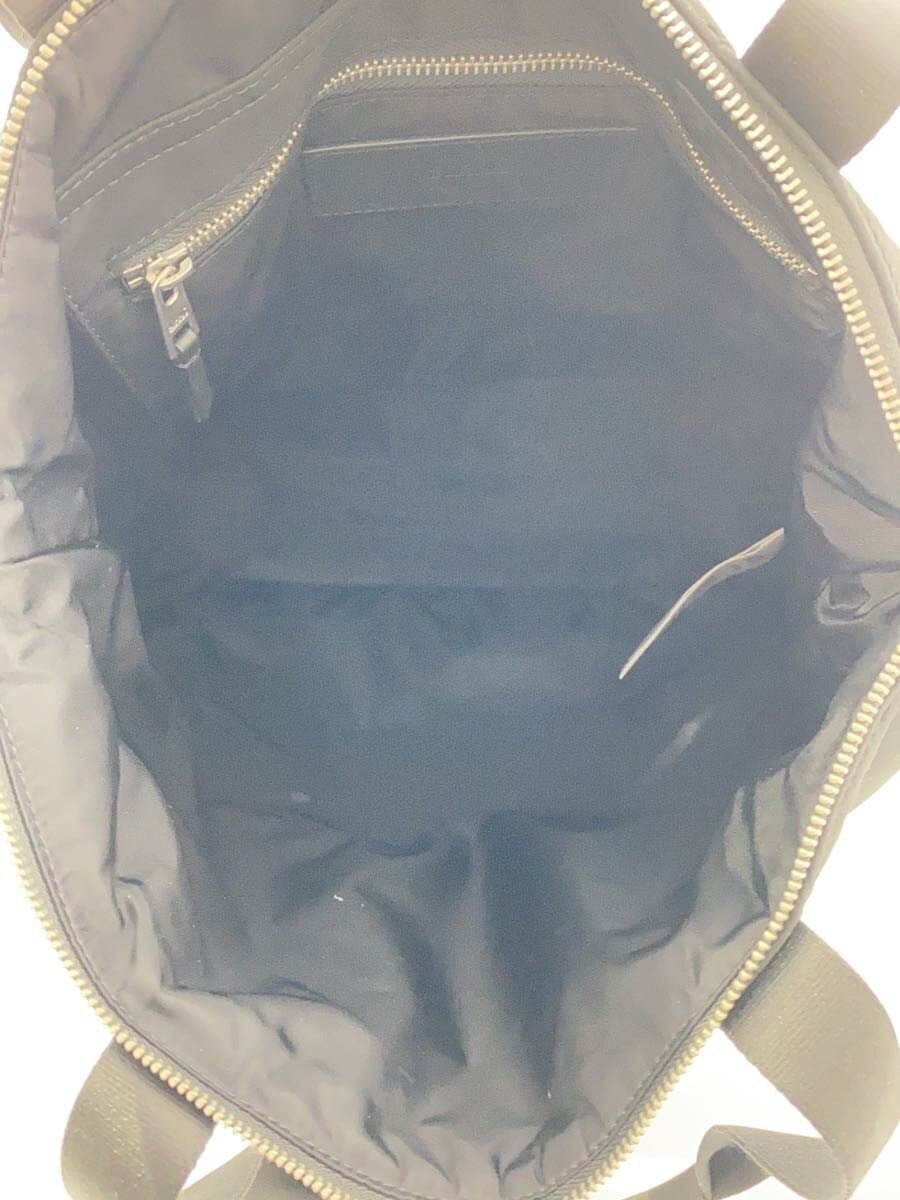 AMI PARIS2-Way Bag Nylon BLK ULL507.AW0021 6