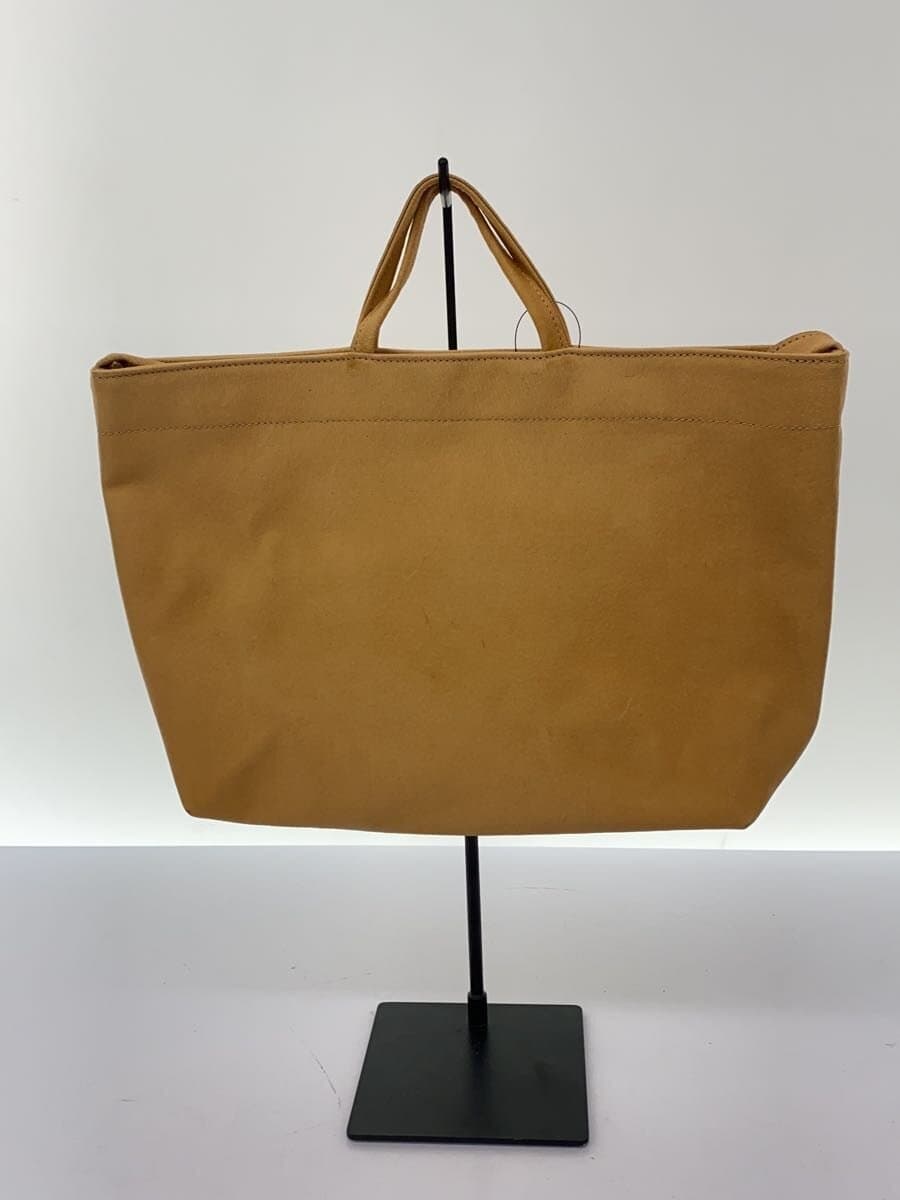 SONOR Tote Bag Leather BEG Some scuffs on the surface 3