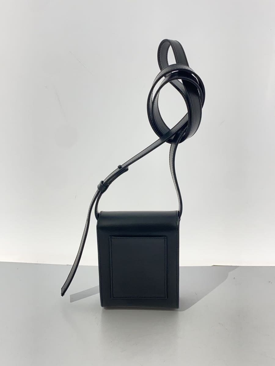 Y’s Shoulder Bag Cowhide Leather Black YO-111-517 3