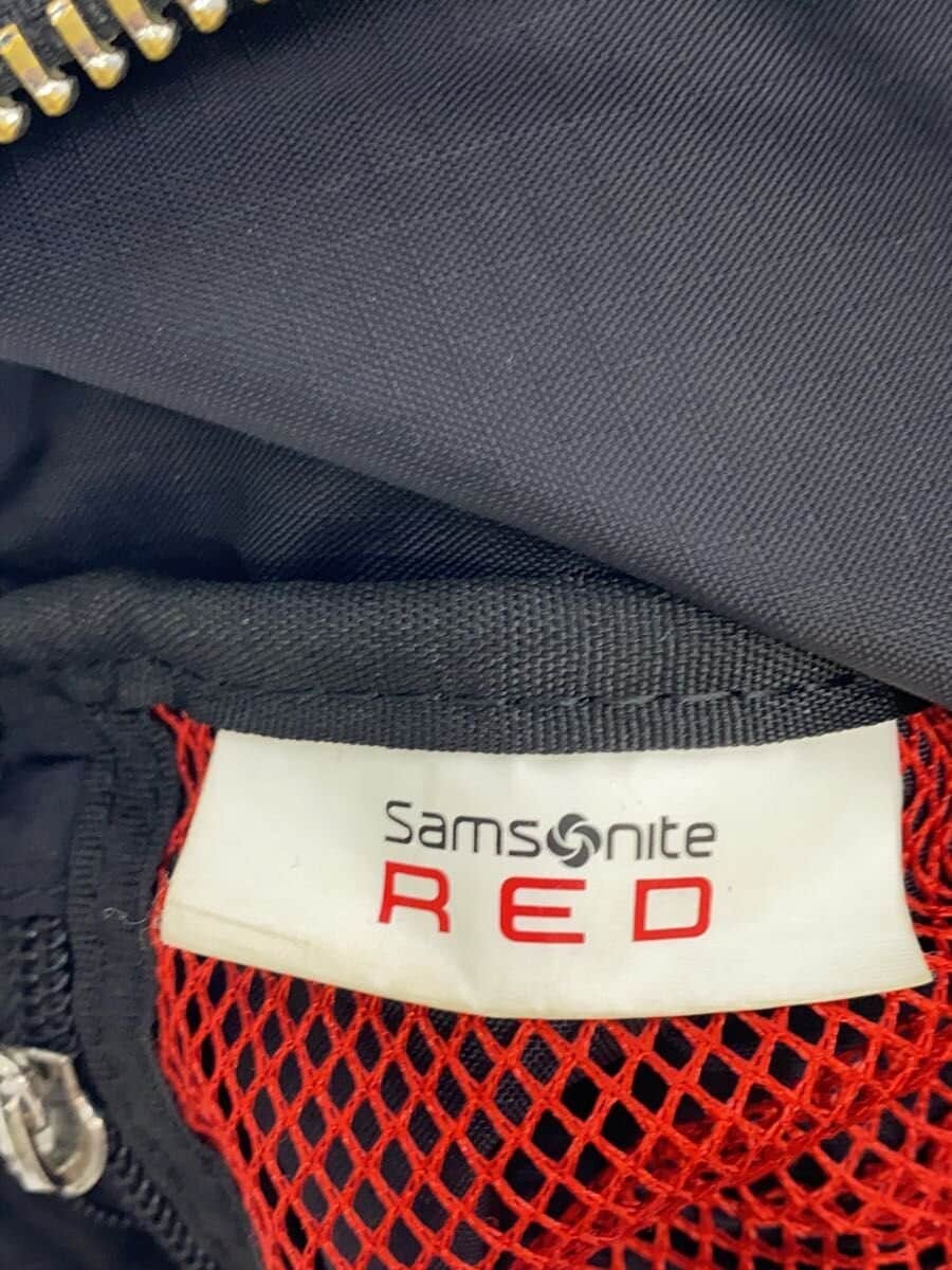 SAMSONITE Shoulder Bag RED Bias BLK 5