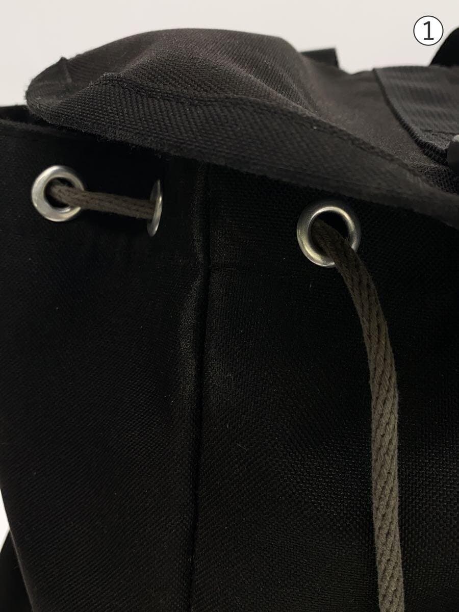 PORTER Backpack UNION Signs of Use Considered Canvas BLK 7