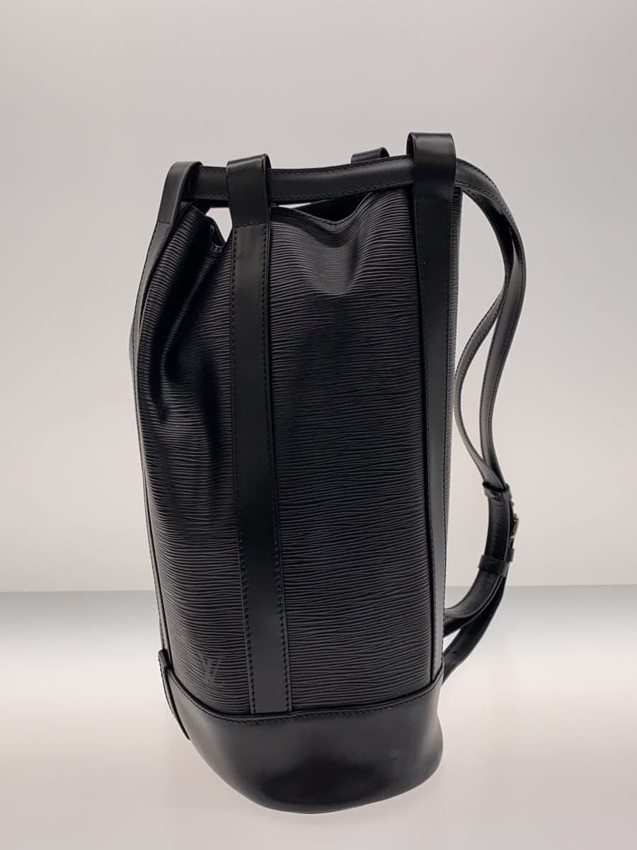 LOUIS VUITTON Petit Randonnee _Epi Leather BLK 2