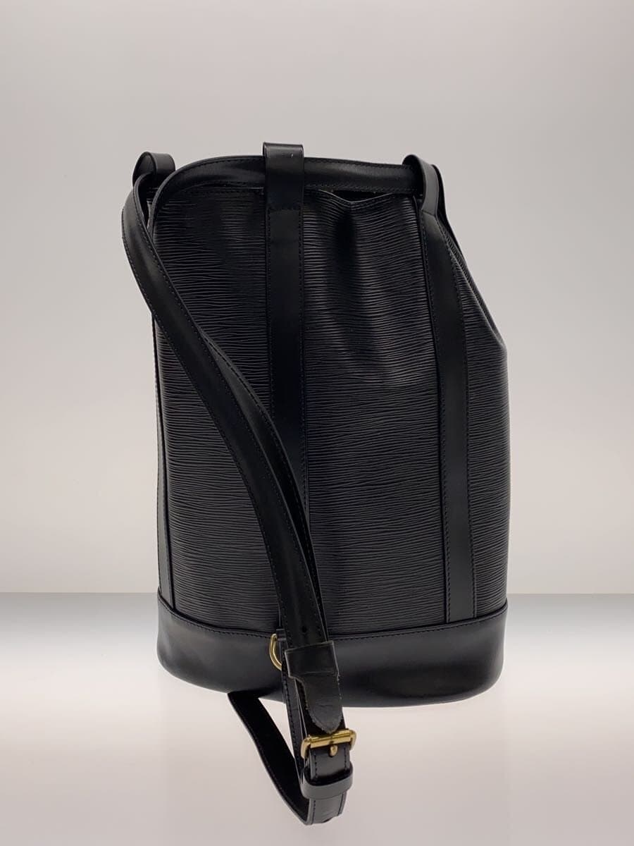 LOUIS VUITTON Petit Randonnee _Epi Leather BLK 3