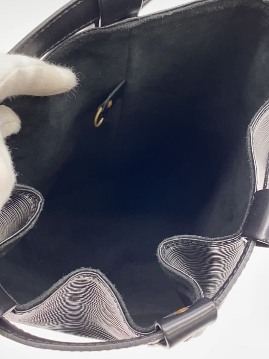 LOUIS VUITTON Petit Randonnee _Epi Leather BLK 6