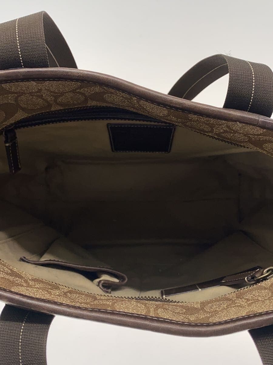 COACH Tote Bag PVC CML All Over Pattern 6