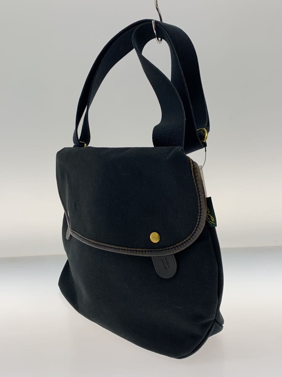 BRADY Shoulder Bag Canvas Black Solid Color 2