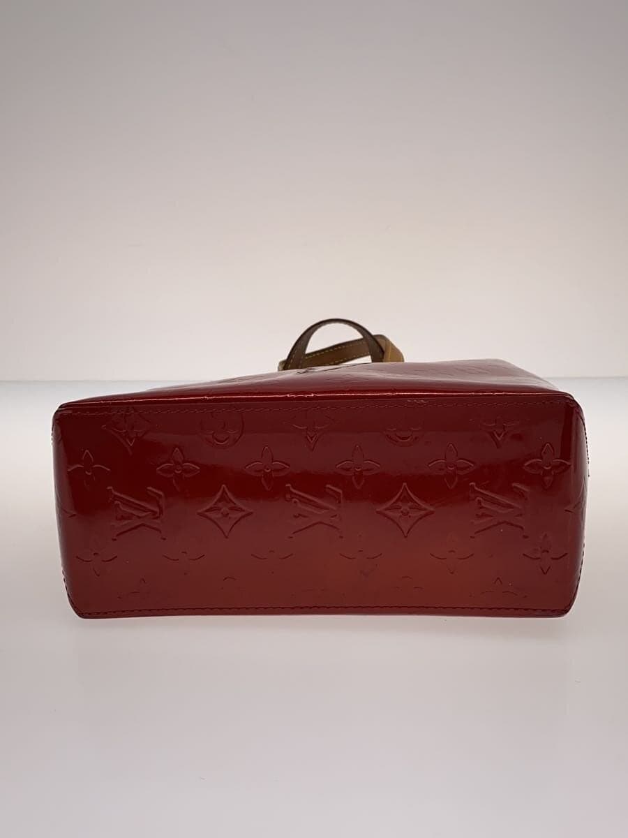 LOUIS VUITTON Lead PM_Monogram Vernis Patent Leather RED All Over Pattern 4