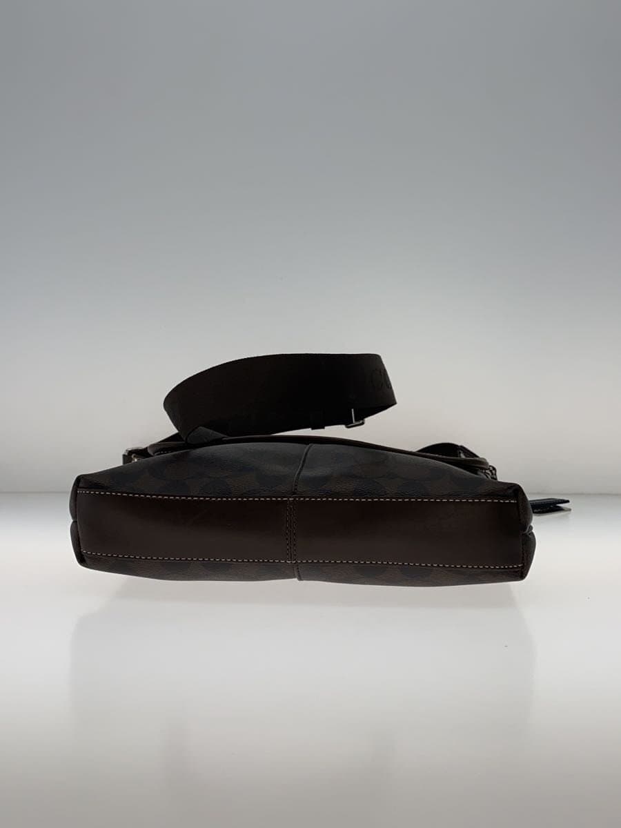 COACH Shoulder Bag BRW All Over Pattern 4