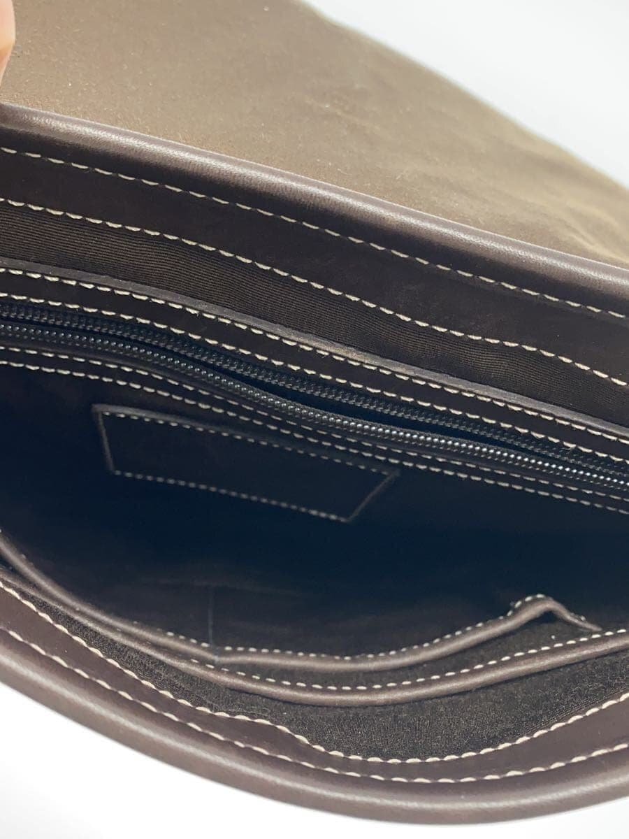 COACH Shoulder Bag BRW All Over Pattern 6