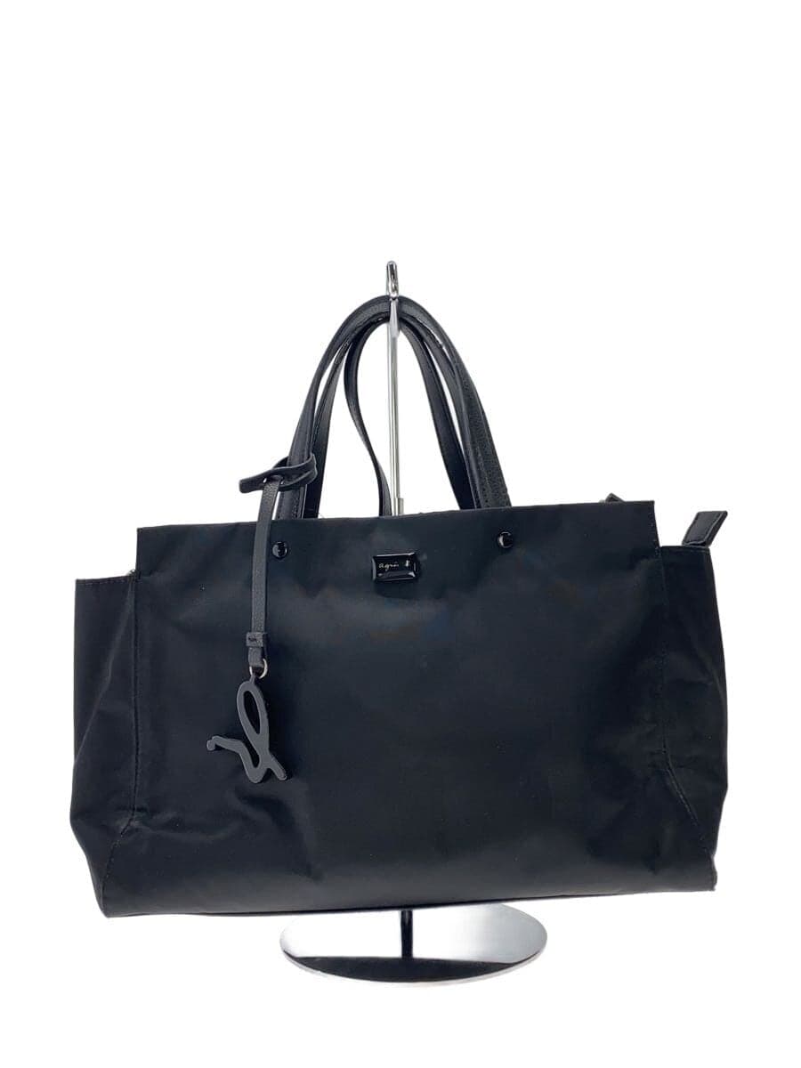 agnes b. Shoulder Bag BLK IS11E-01