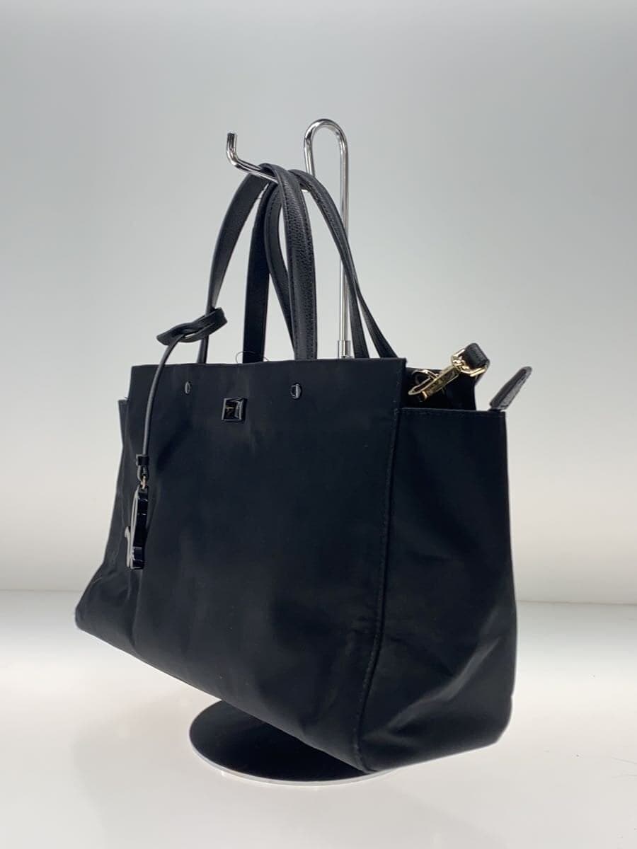 agnes b. Shoulder Bag BLK IS11E-01 2