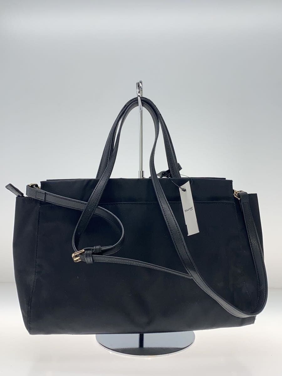 agnes b. Shoulder Bag BLK IS11E-01 3