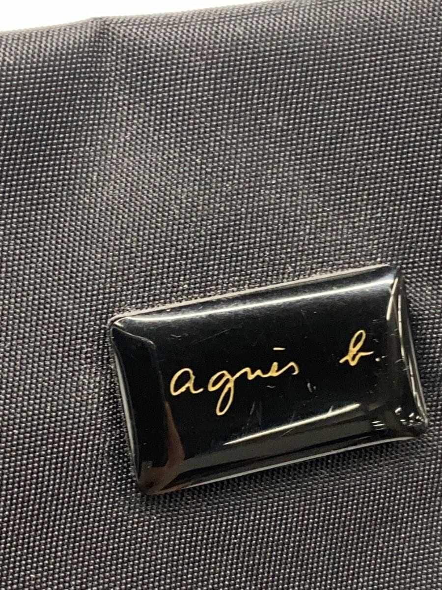 agnes b. Shoulder Bag BLK IS11E-01 5
