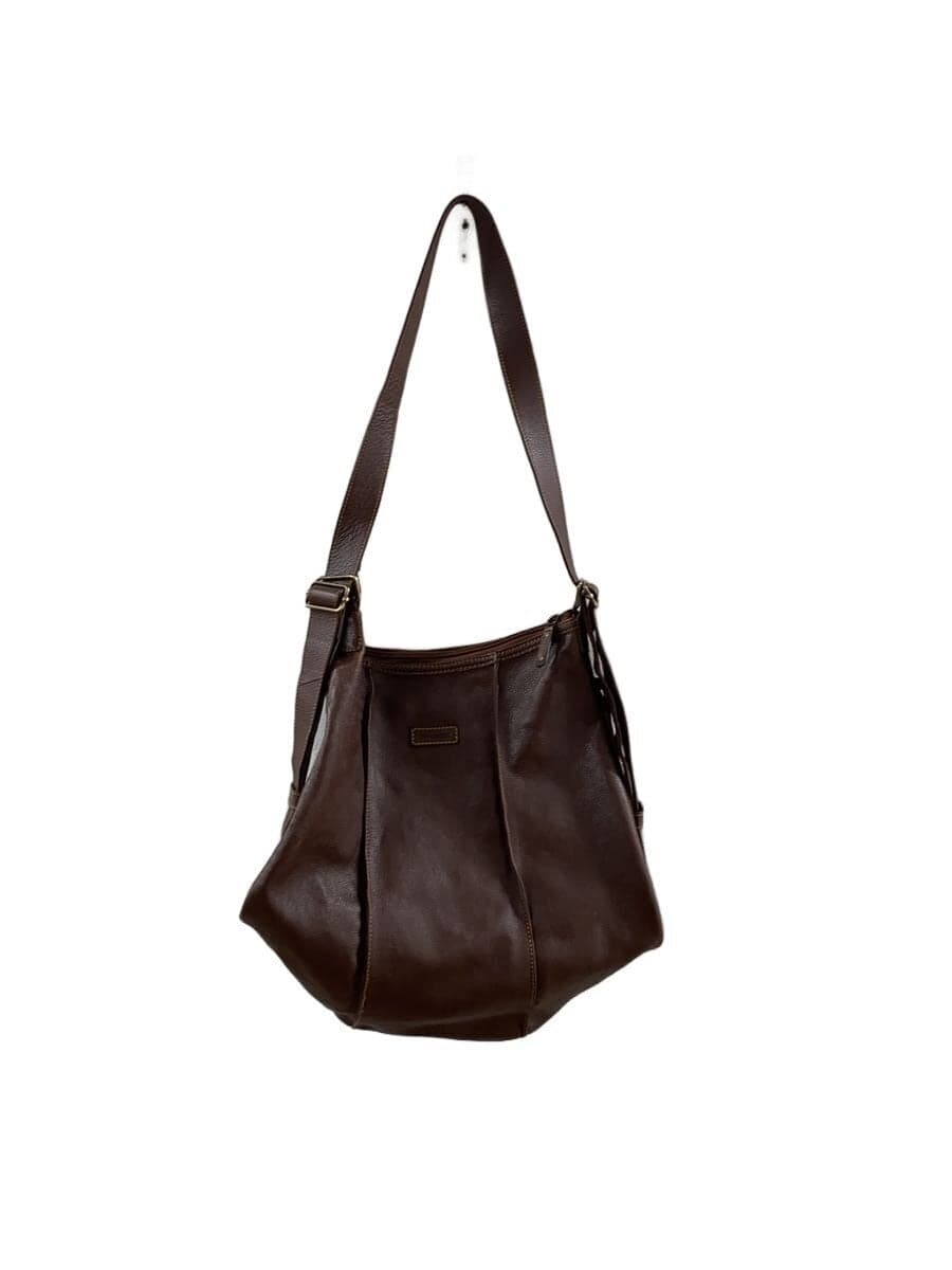 MOTHERHOUSE Shoulder Bag Leather BRW