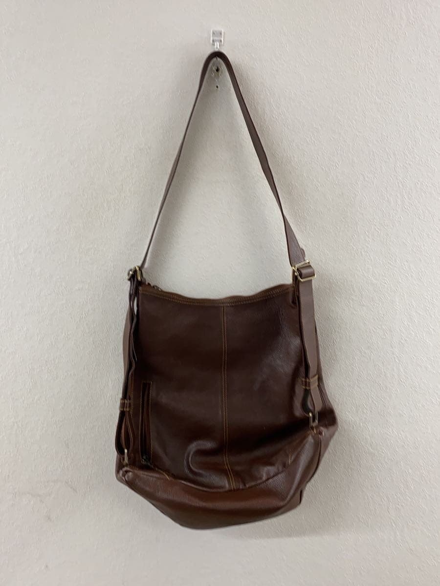MOTHERHOUSE Shoulder Bag Leather BRW 2