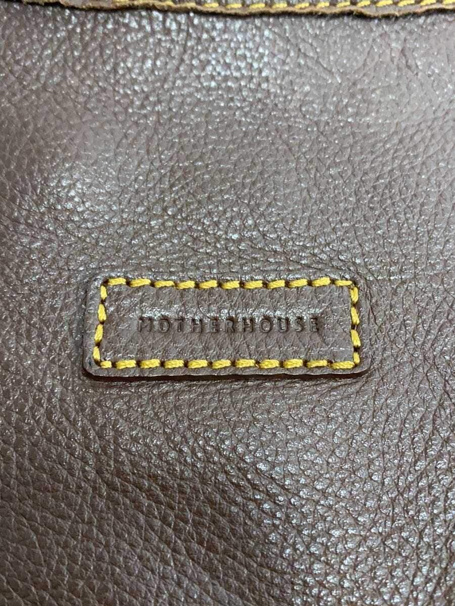 MOTHERHOUSE Shoulder Bag Leather BRW 4