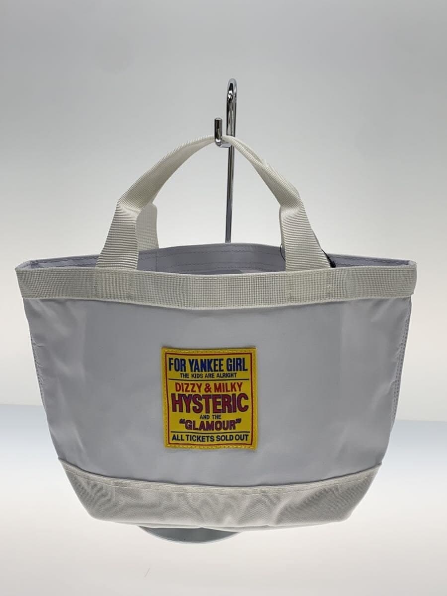 HYSTERIC GLAMOUR Tote Bag Canvas WHT 02261QB02 3