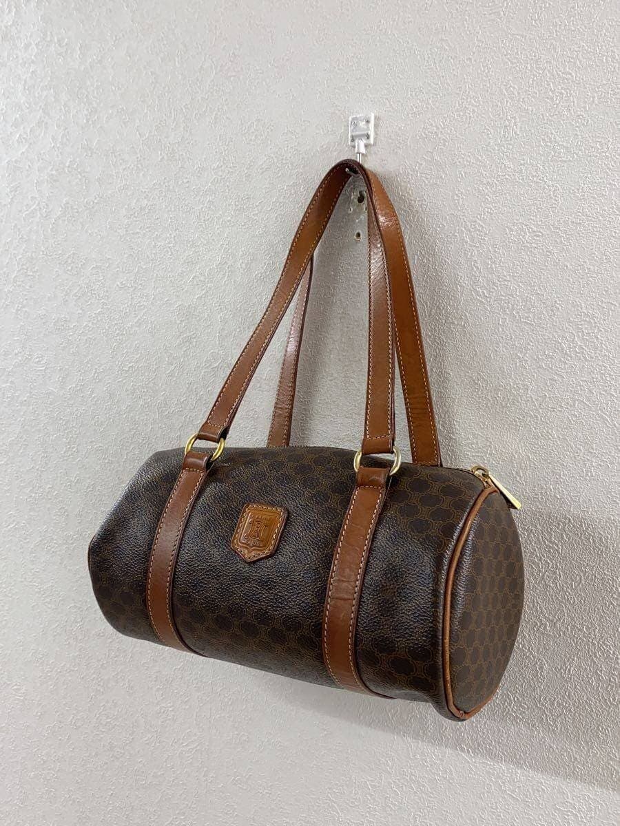 CELINE Papillon Macadam minor scratches some signs of use PVC BRW all-over 2