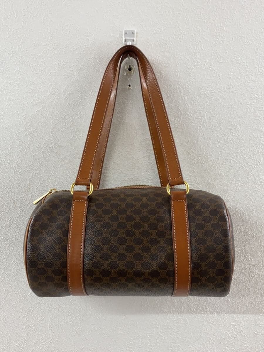 CELINE Papillon Macadam minor scratches some signs of use PVC BRW all-over 3