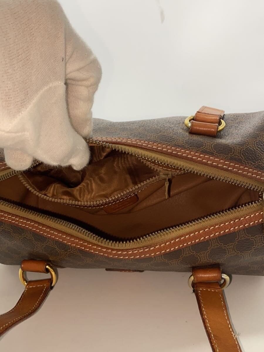 CELINE Papillon Macadam minor scratches some signs of use PVC BRW all-over 6