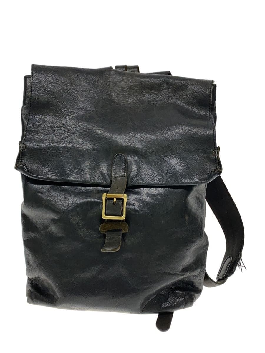 SLOW Backpack Leather Black