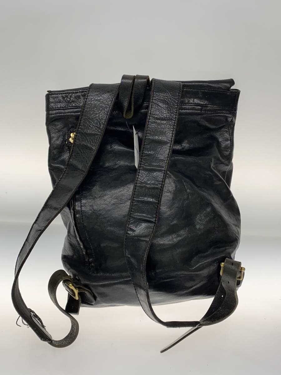 SLOW Backpack Leather Black 3