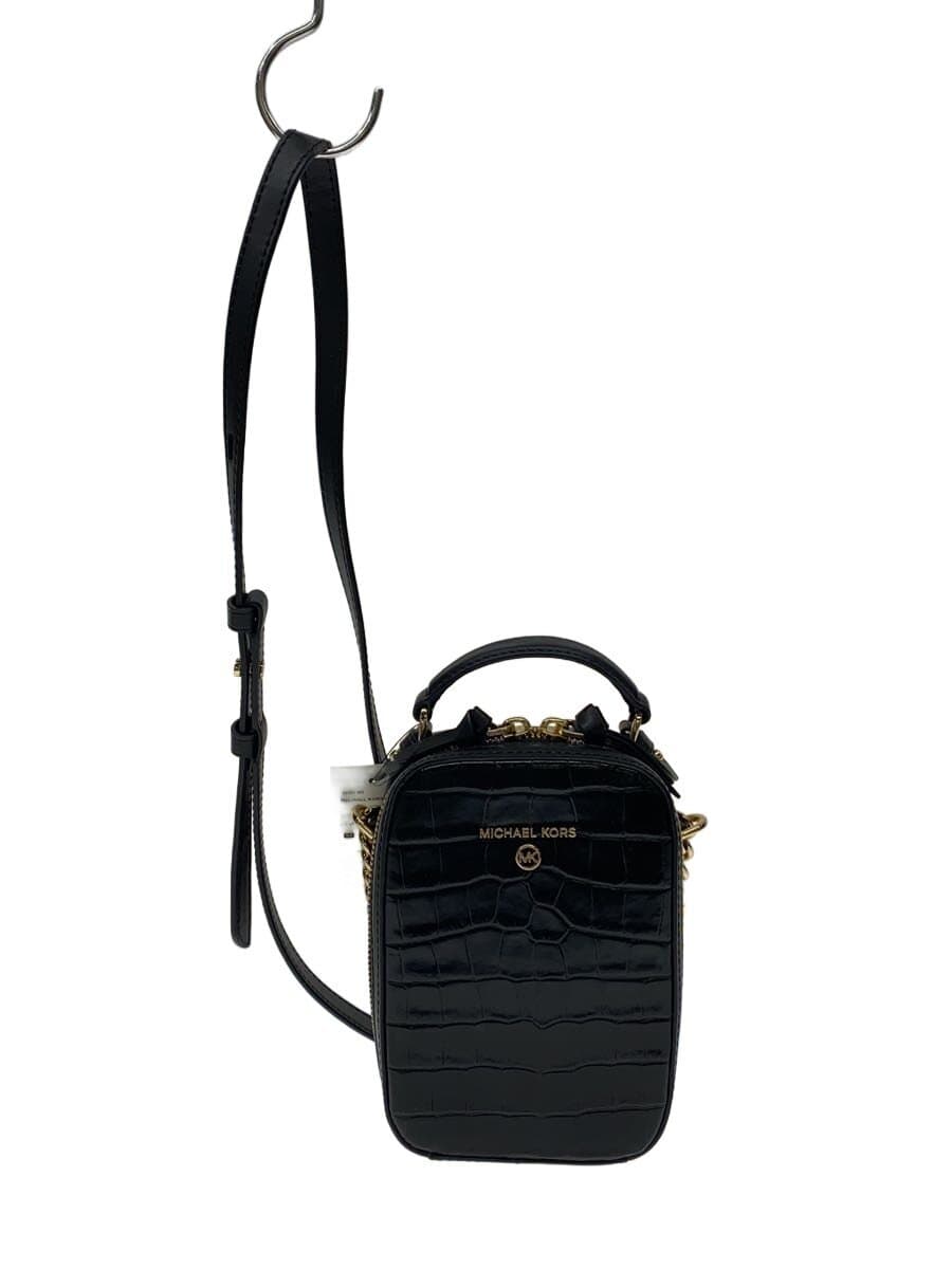 MICHAEL KORS Shoulder Bag Leather Black 32F1GT9C5E