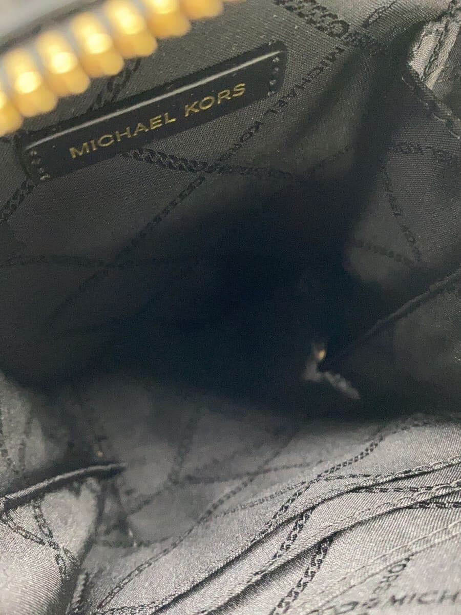 MICHAEL KORS Shoulder Bag Leather Black 32F1GT9C5E 6