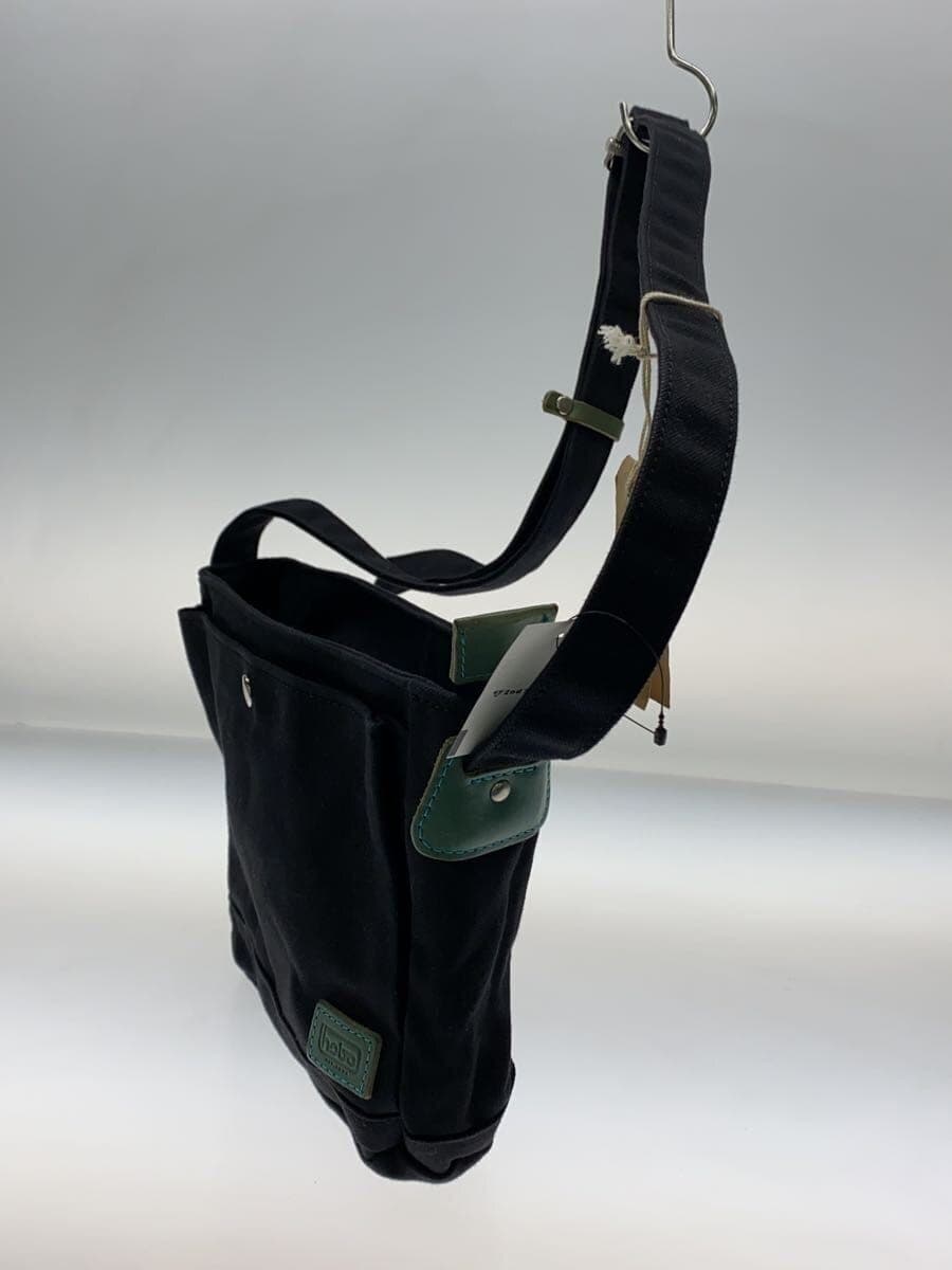 hobo shoulder bag canvas BLK 2