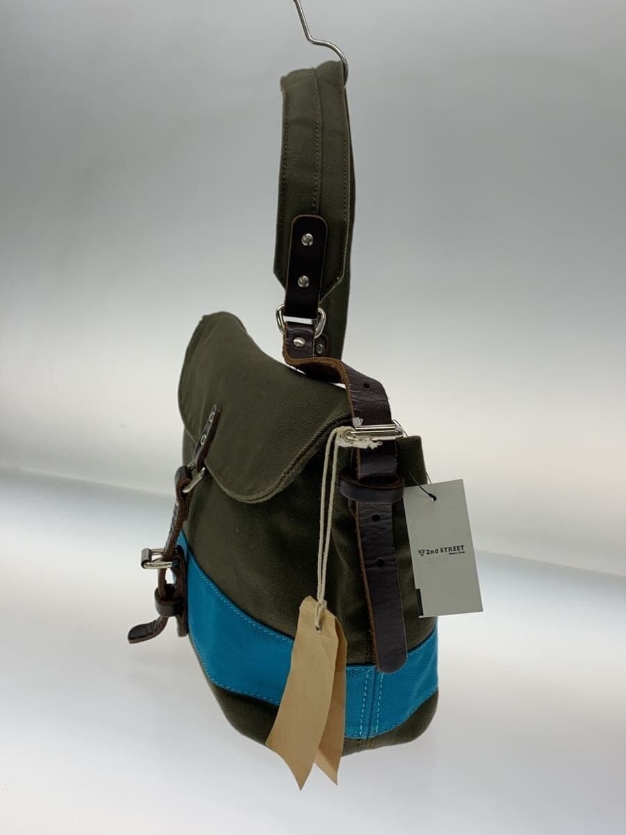 Hobo shoulder bag canvas KHK 2