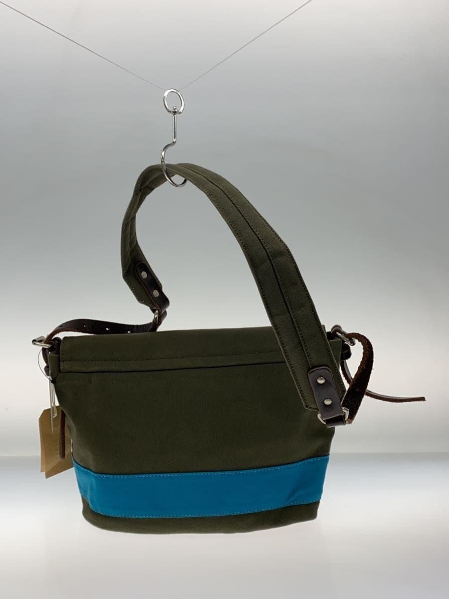 Hobo shoulder bag canvas KHK 3