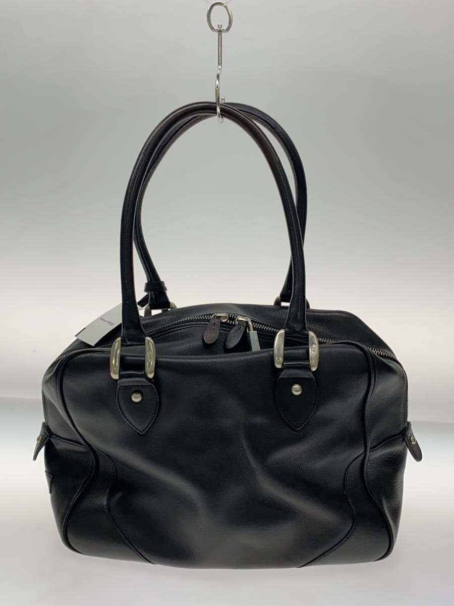 J&M DAVIDSON tote bag leather black 3