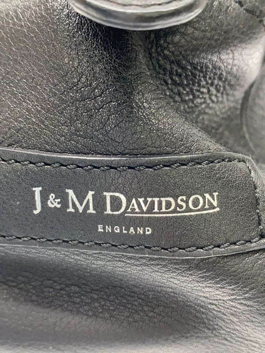 J&M DAVIDSON tote bag leather black 5