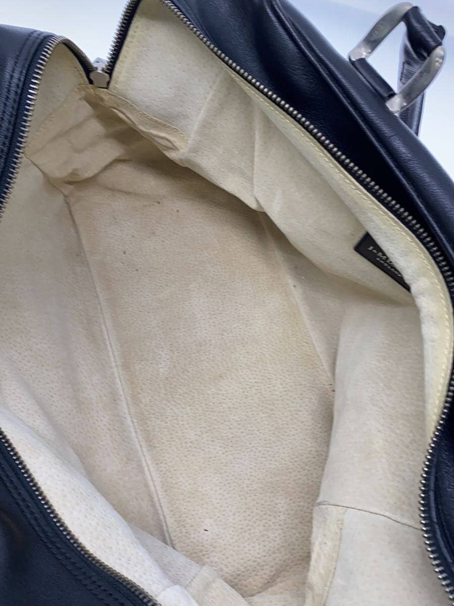 J&M DAVIDSON tote bag leather black 6