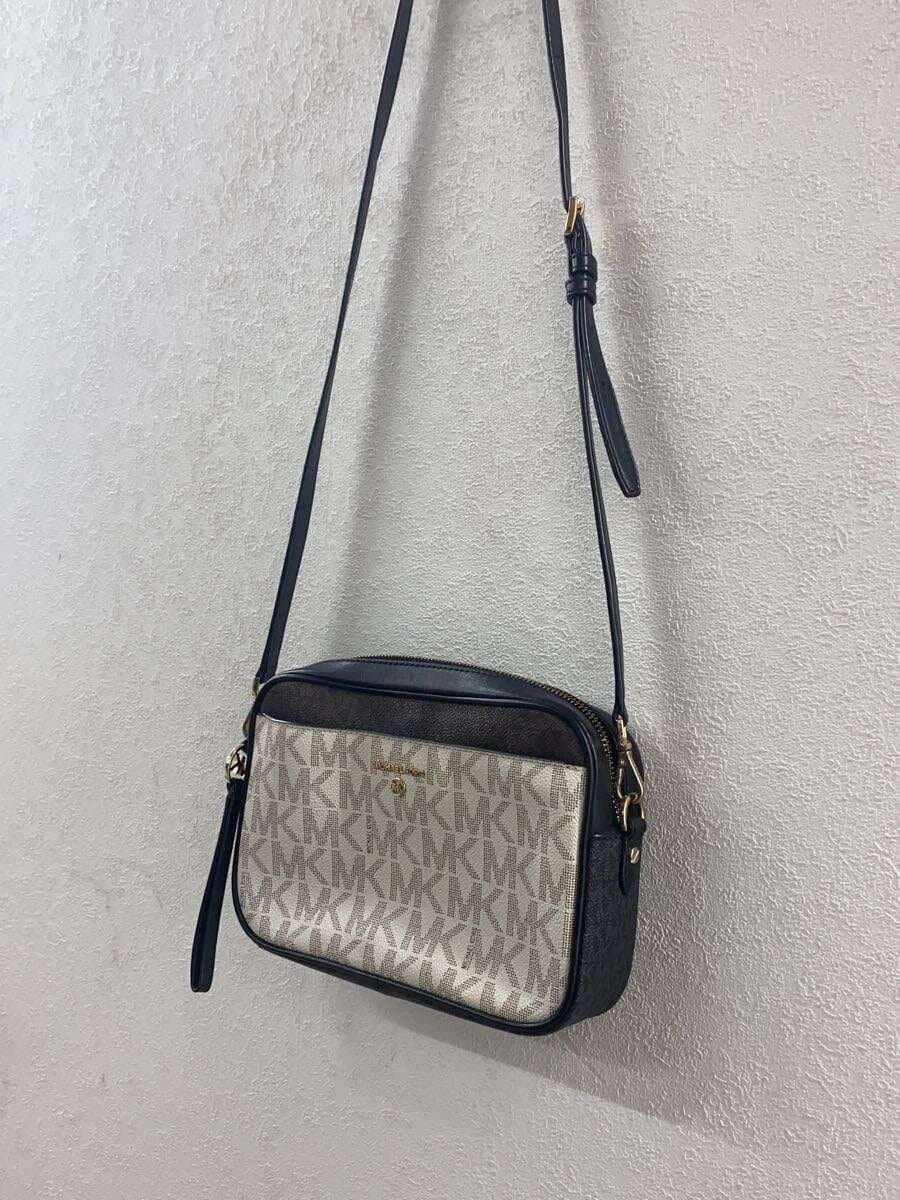 MICHAEL KORS Shoulder Bag Leather BRW All-over Pattern AC-1911 2
