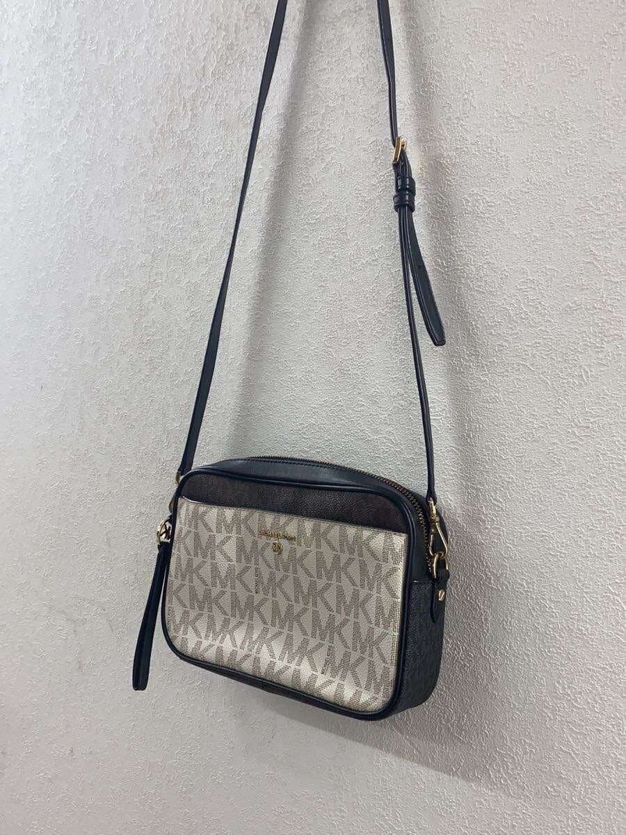 MICHAEL KORS Shoulder Bag Leather BRW All-over Pattern AC-1911 2