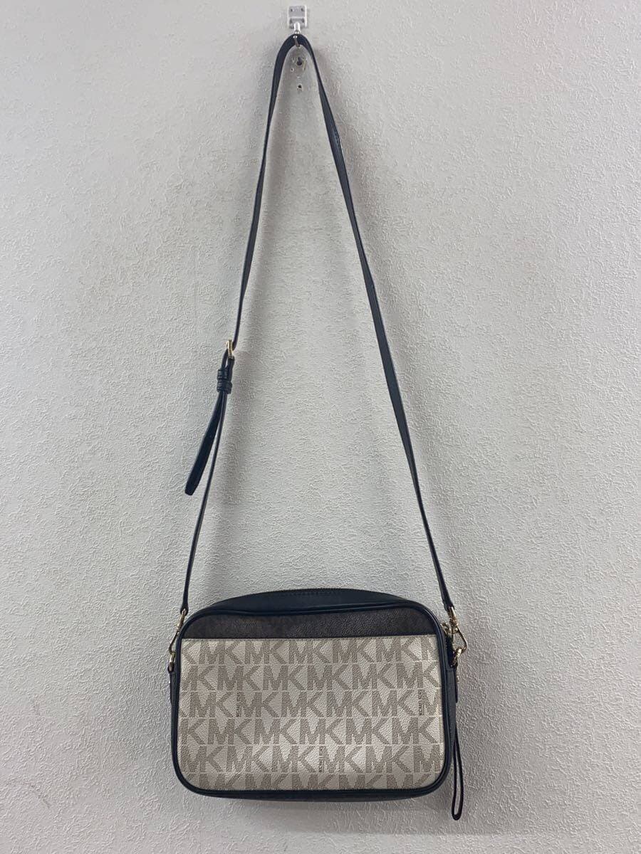 MICHAEL KORS Shoulder Bag Leather BRW All-over Pattern AC-1911 3